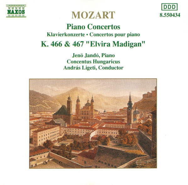MOZART - PIANO CONCERTOS K. 466 & 467 2ELVIRA MADIGAN" - CD