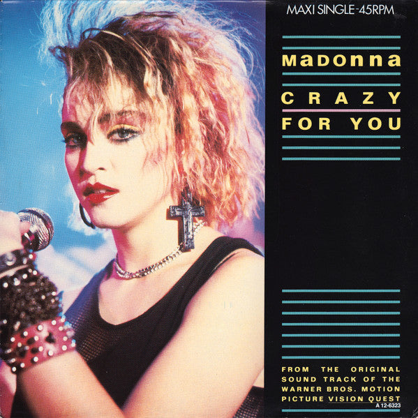 MADONNA - CRAZY FOR YOU ( MAXI SINGLE ) - VINYL