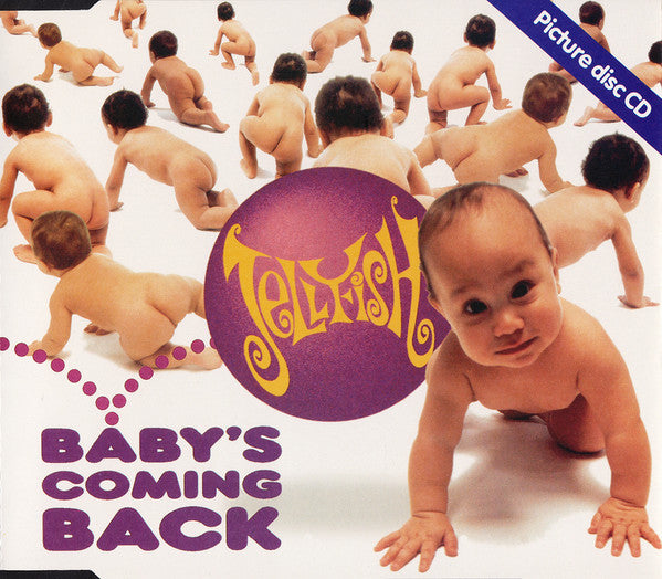 JELLYFISH - BABY'S COMING BACK - CD-SINGLE (PICTURE DISC)