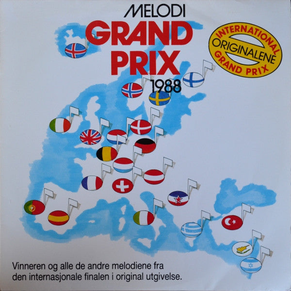 VARIOUS - MELODI GRAND PRIX 1988 - VINYL