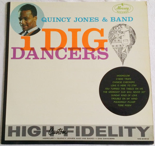 QUINCY JONES & AND HIS ORCHESTRA - I DIG DANCERS - VINYL
