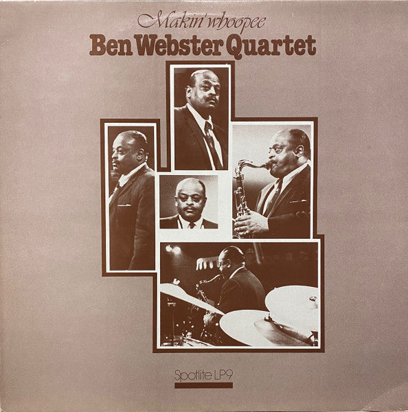 BEN WEBSTER QUARTET – MAKIN’ WHOOPEE – VINYL