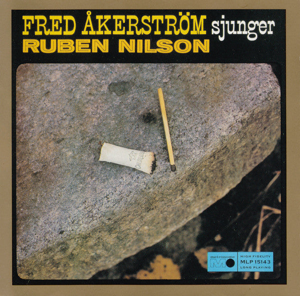 FRED ÅKERSTRÖM - SJUNGER RUBEN NILSON