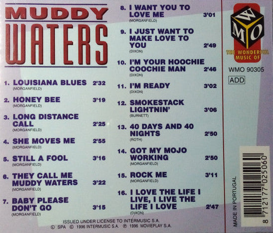 MUDDY WATERS - HIS BEST 1947 TO 1955 - CD