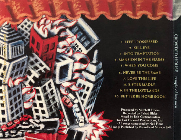 CROWDED HOUSE - TEMPLE OF LOW MEN - CD