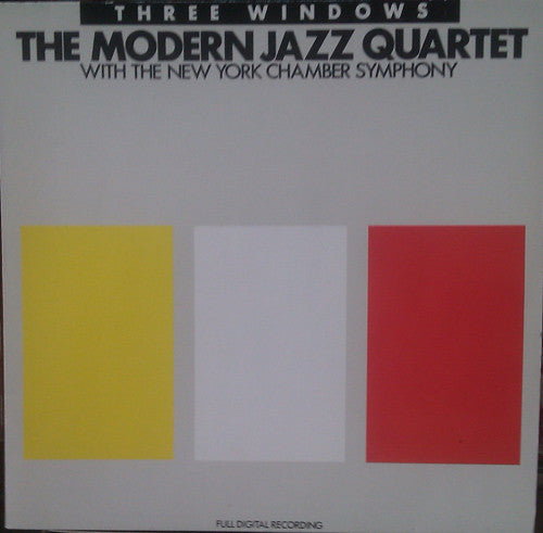 THE MODERN JAZZ QUARTET - WHIT THE NEW YORK CHAMBER SYMPHONY - VINYL