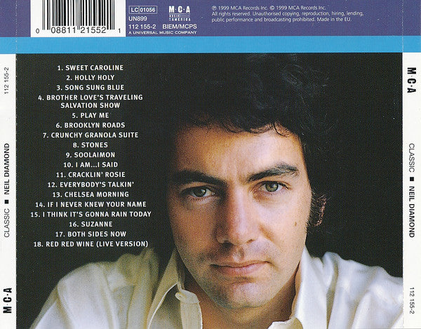 NEIL DIAMOND - CLASSIC NEIL DIAMOND - CD