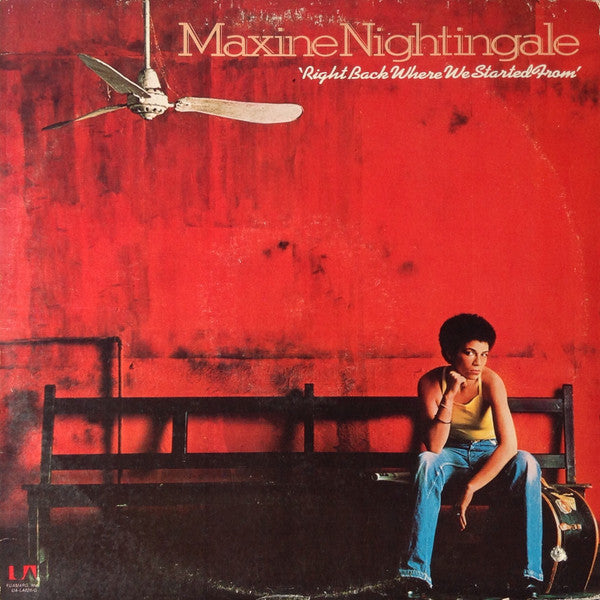 MAXINE NIGHTINGALE - RIGHT BACK WHERE WE STARTED FROM - VINYL