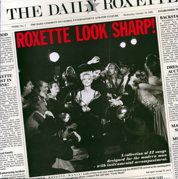 ROXETTE - LOOK SHARP!