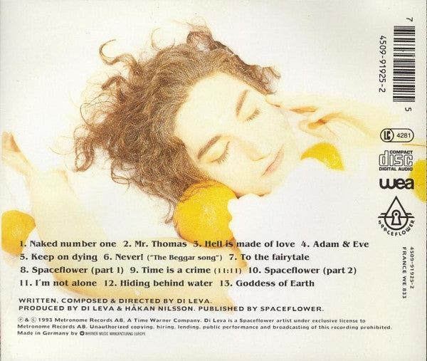 DI LEVA - NAKED NUMBER ONE - CD