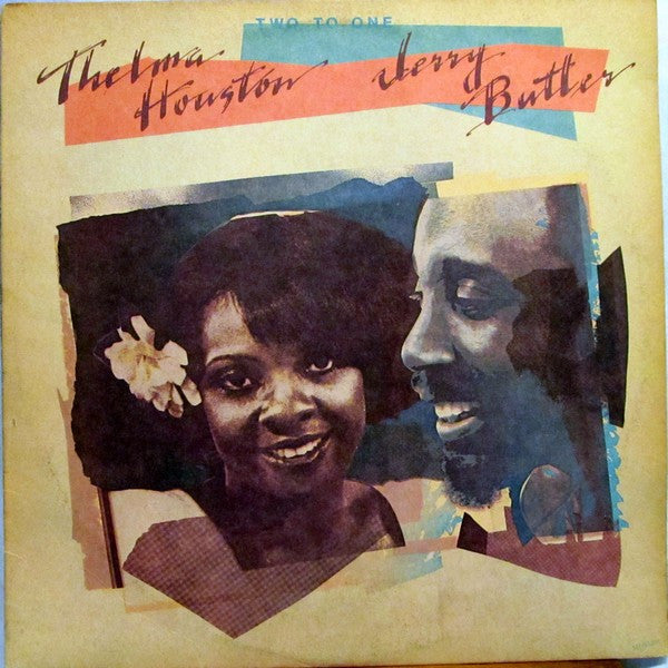 THELMA HOUSTON & JERRY BUTLER - TWO TO ONE - VINYL