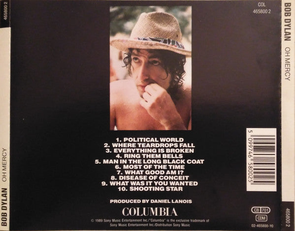 BOB DYLAN - OH MERCY - CD