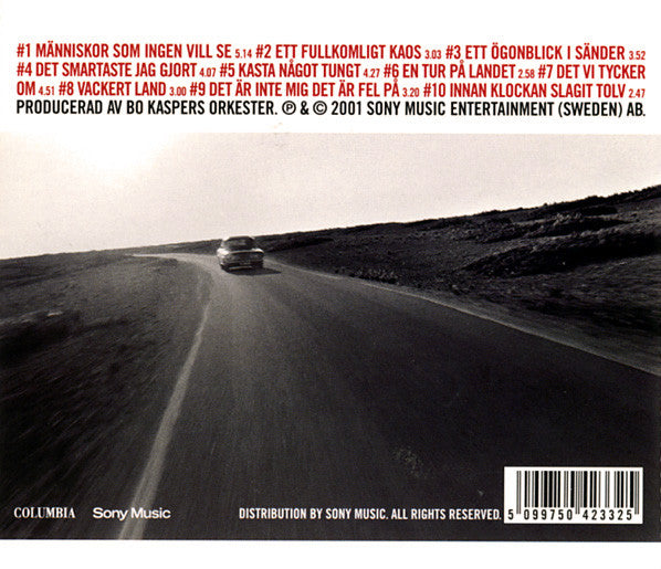 BO KASPERS ORKESTER - KAOS - CD