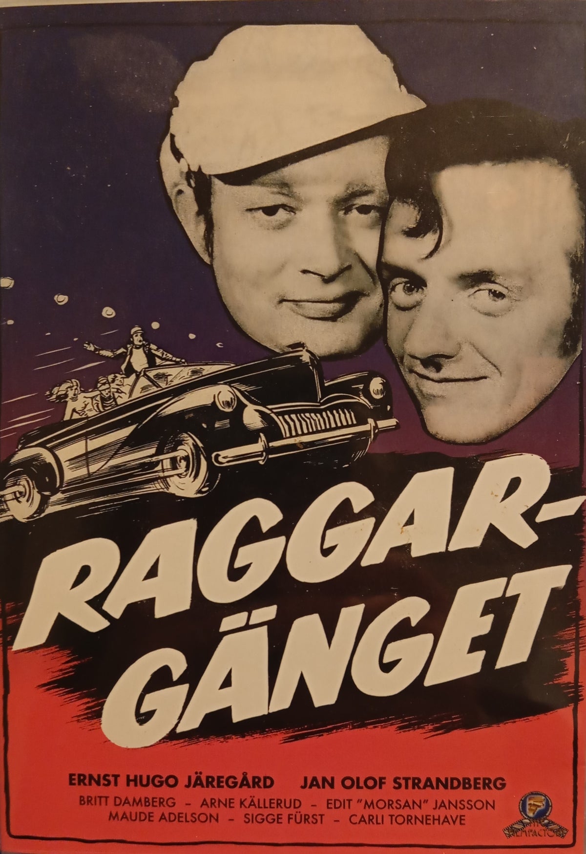 Raggargänget / Swedish Punks (1962) DVD – omslag
