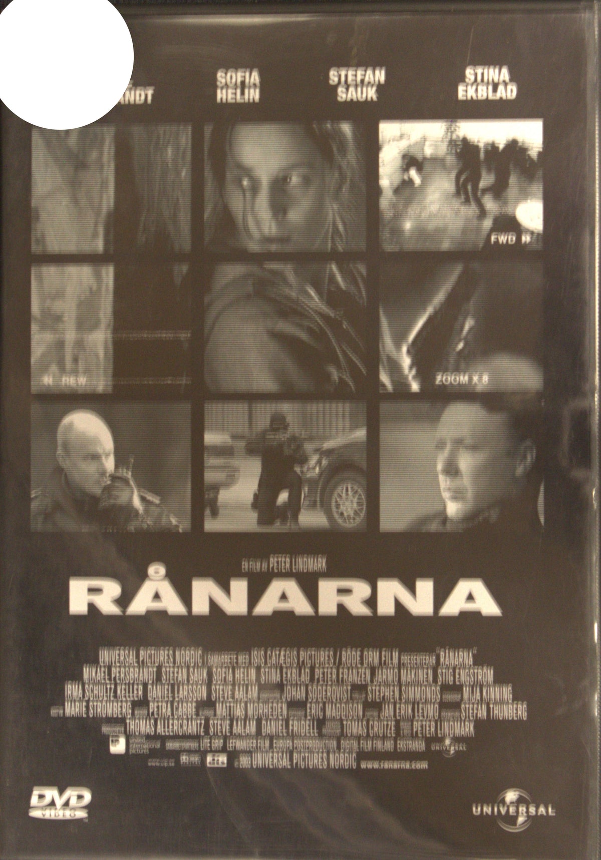 Rånarna (2003) DVD – omslag