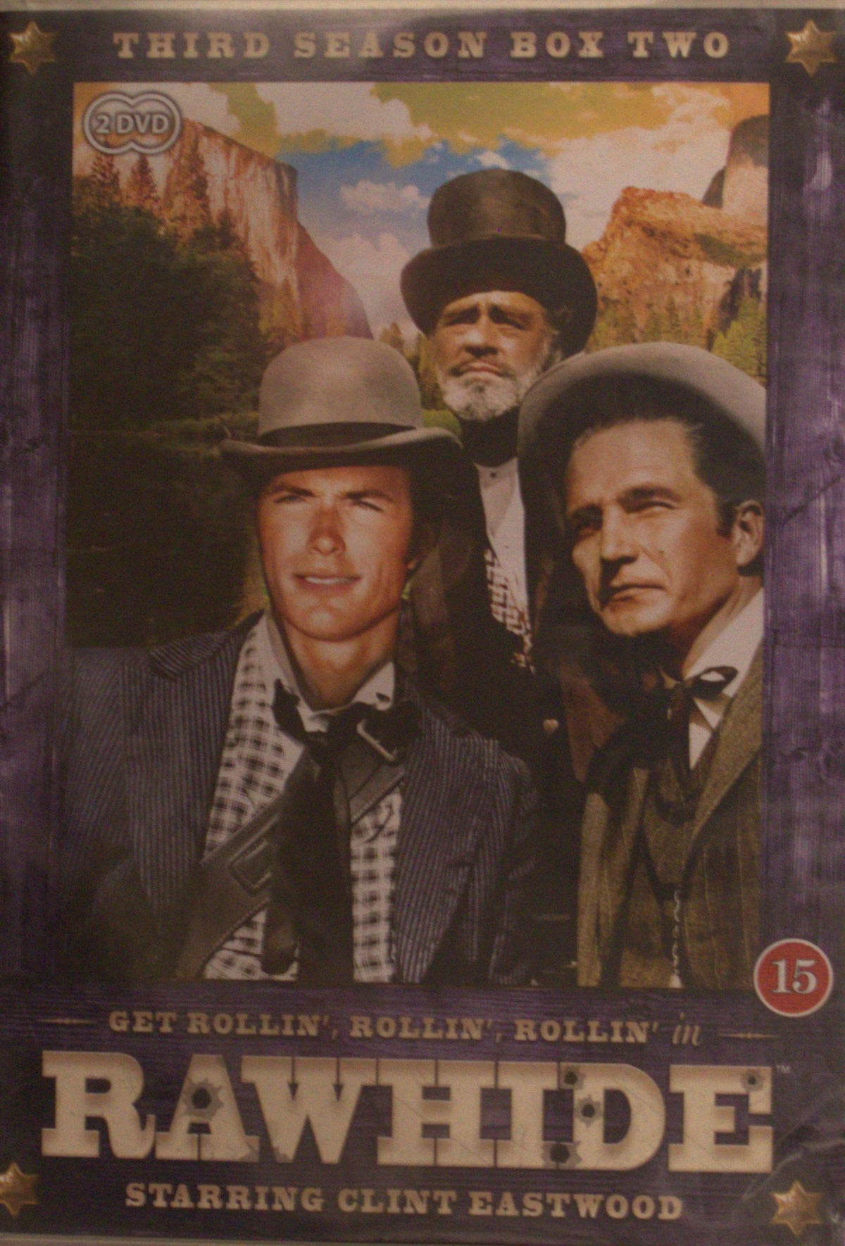 Rawhide – Third season box 2 (1960) DVD – omslag