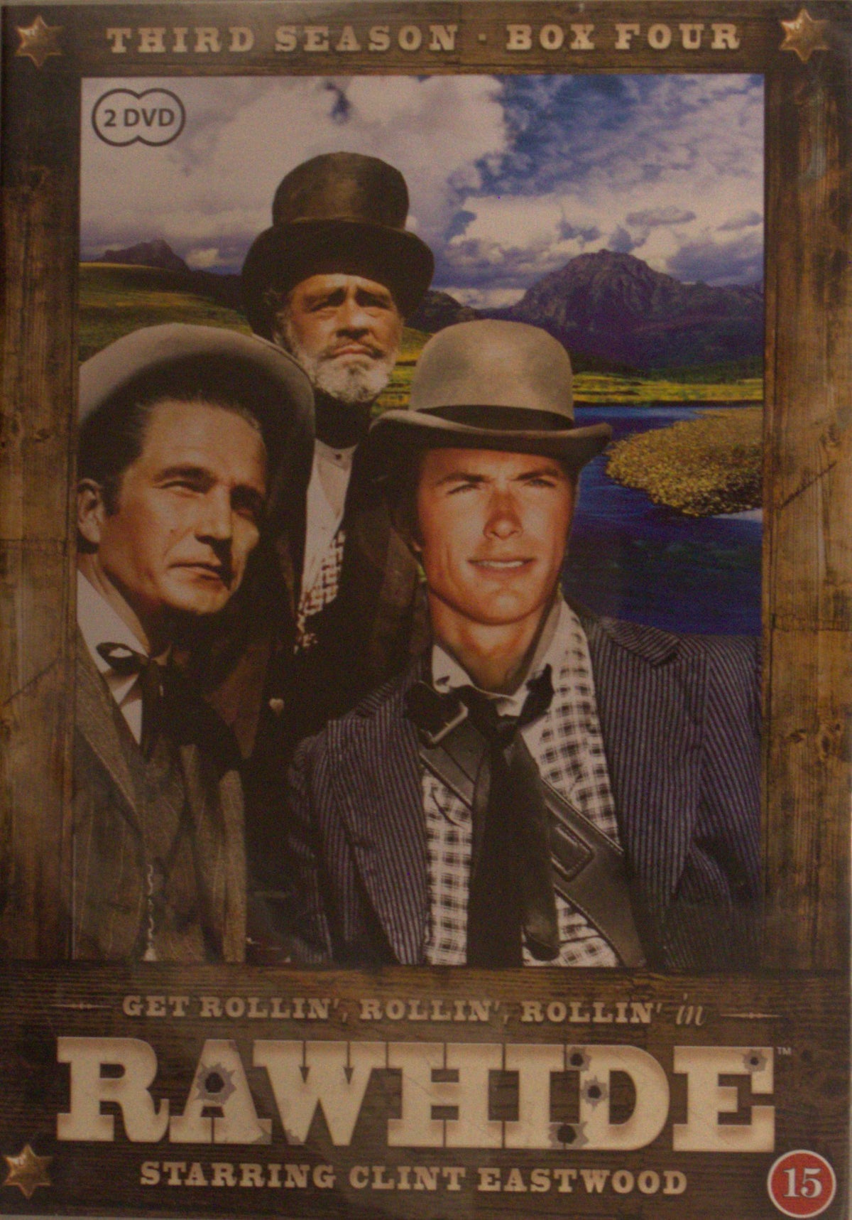 Rawhide – Third season box 4 (1960) DVD – omslag