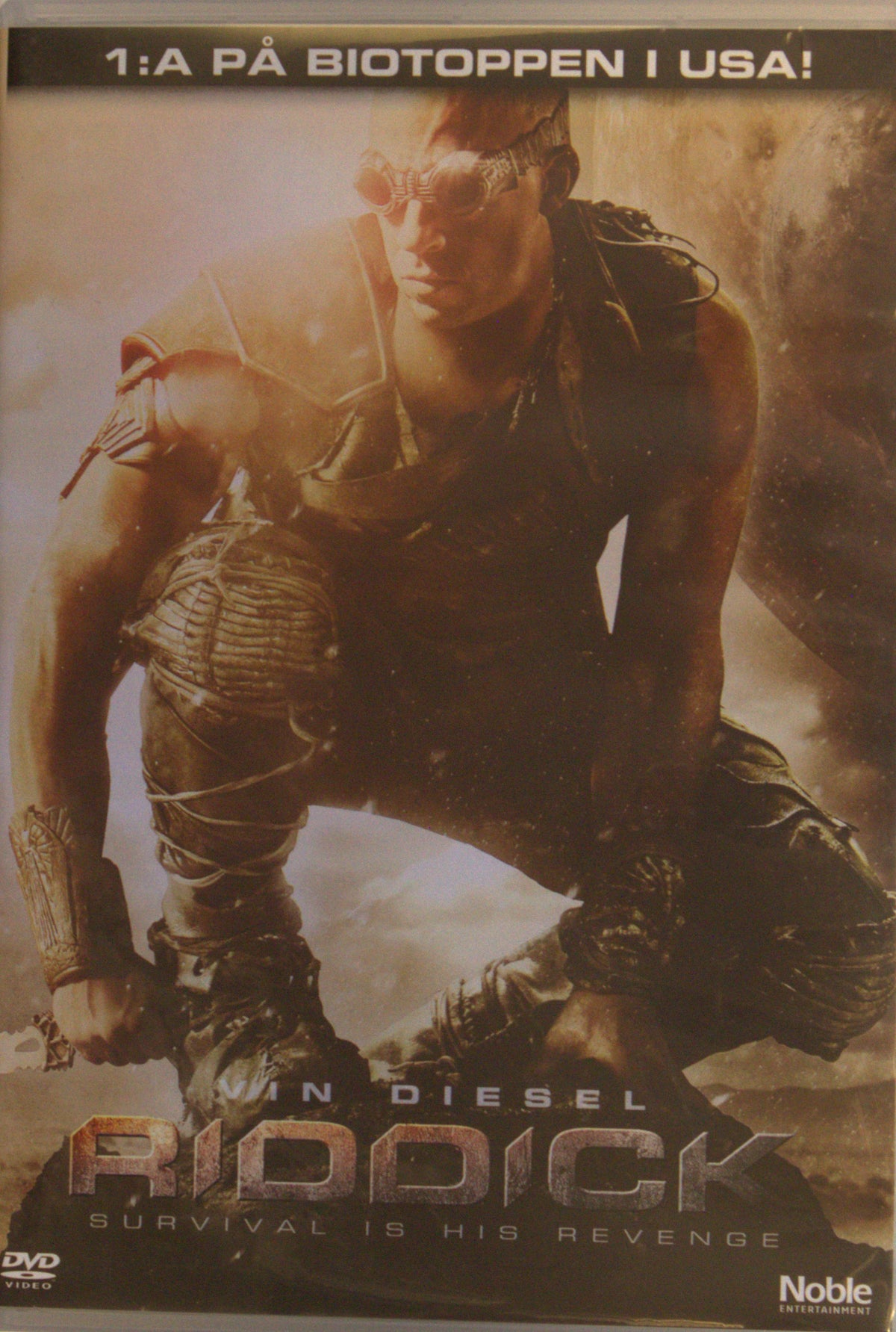 Riddick (2013) DVD – omslag