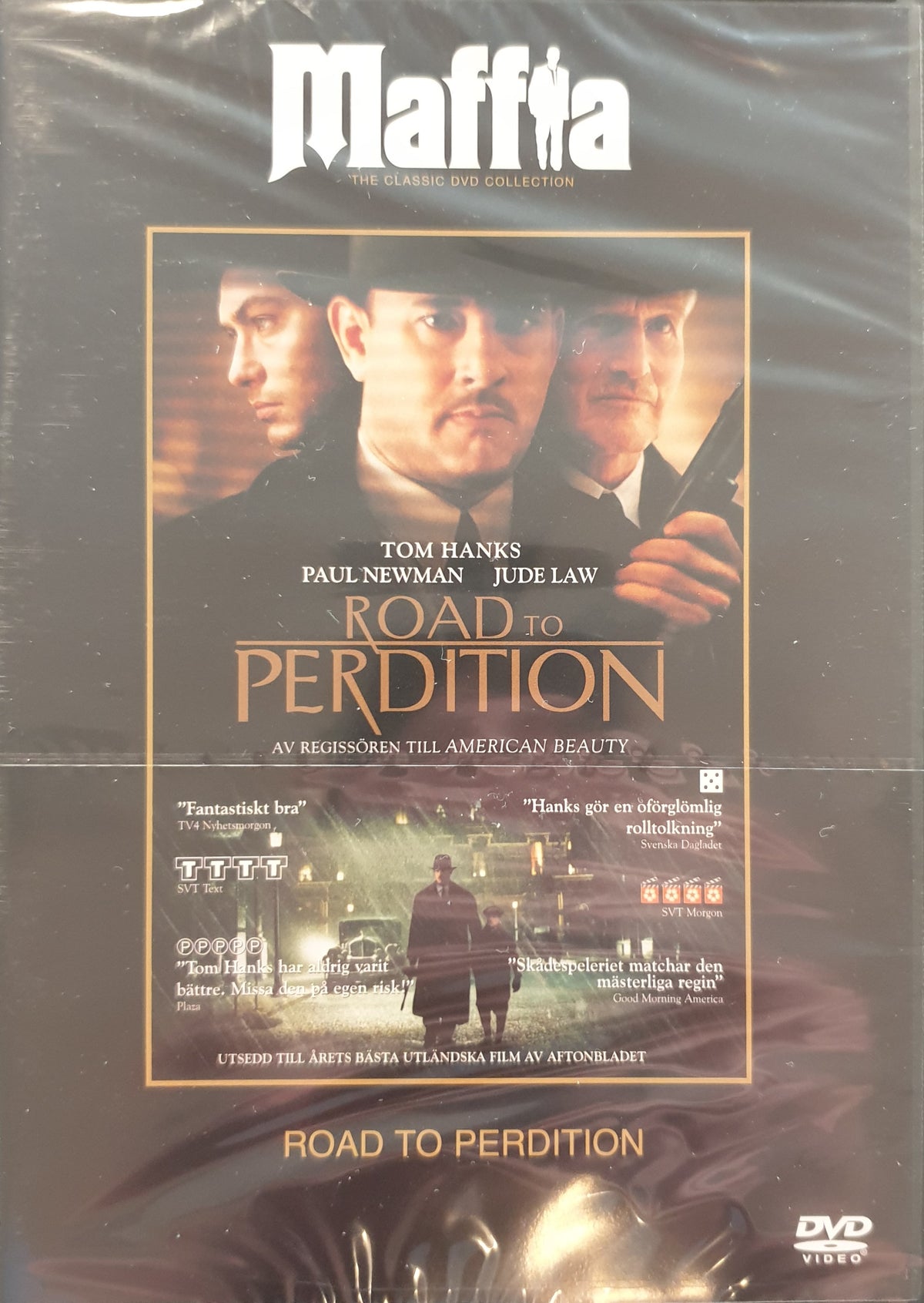 Road to Perdition (2002) DVD – omslag