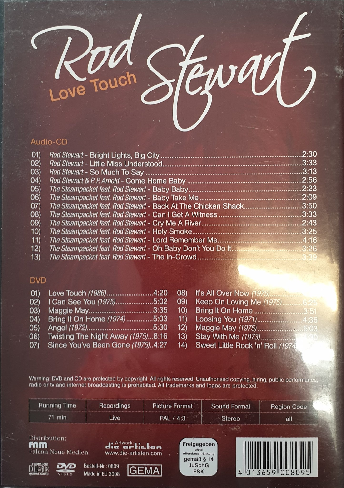 ROD STEWART: LOVE TOUCH