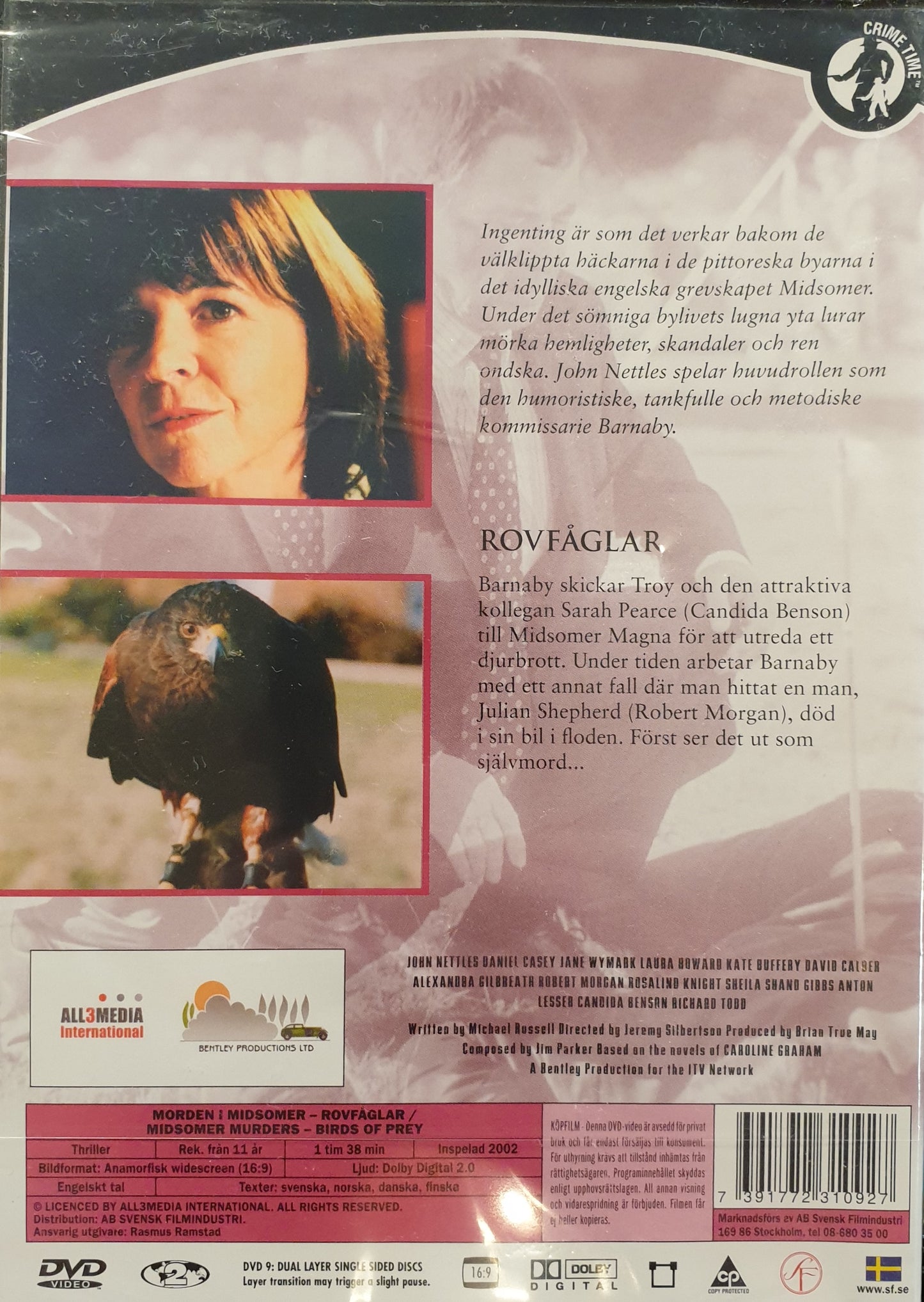 MORDEN I MIDSOMER 6:5 28 - ROVFÅGLAR / BIRDS OF PREY