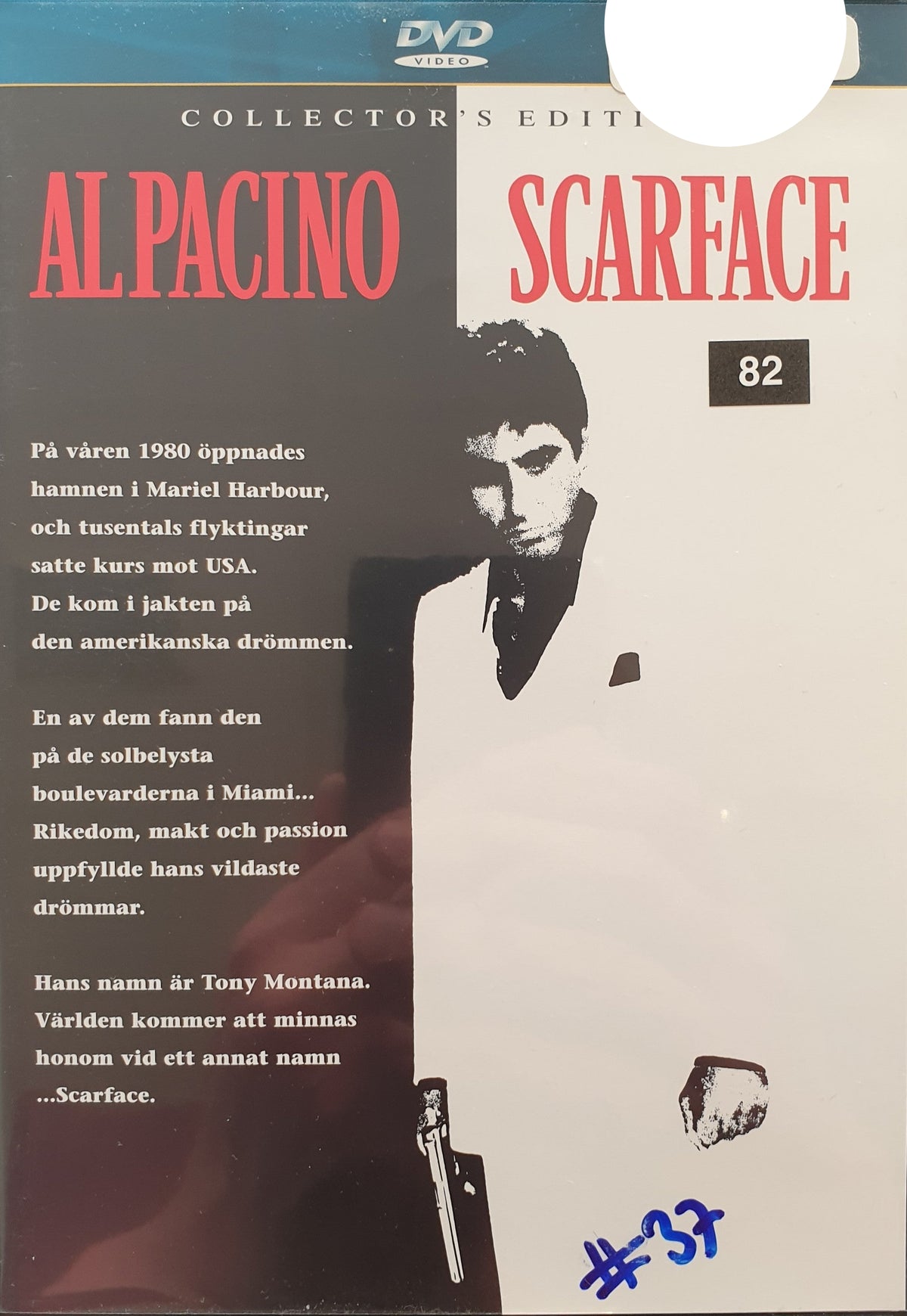 Scarface – Collector's Edition (1983) DVD – omslag