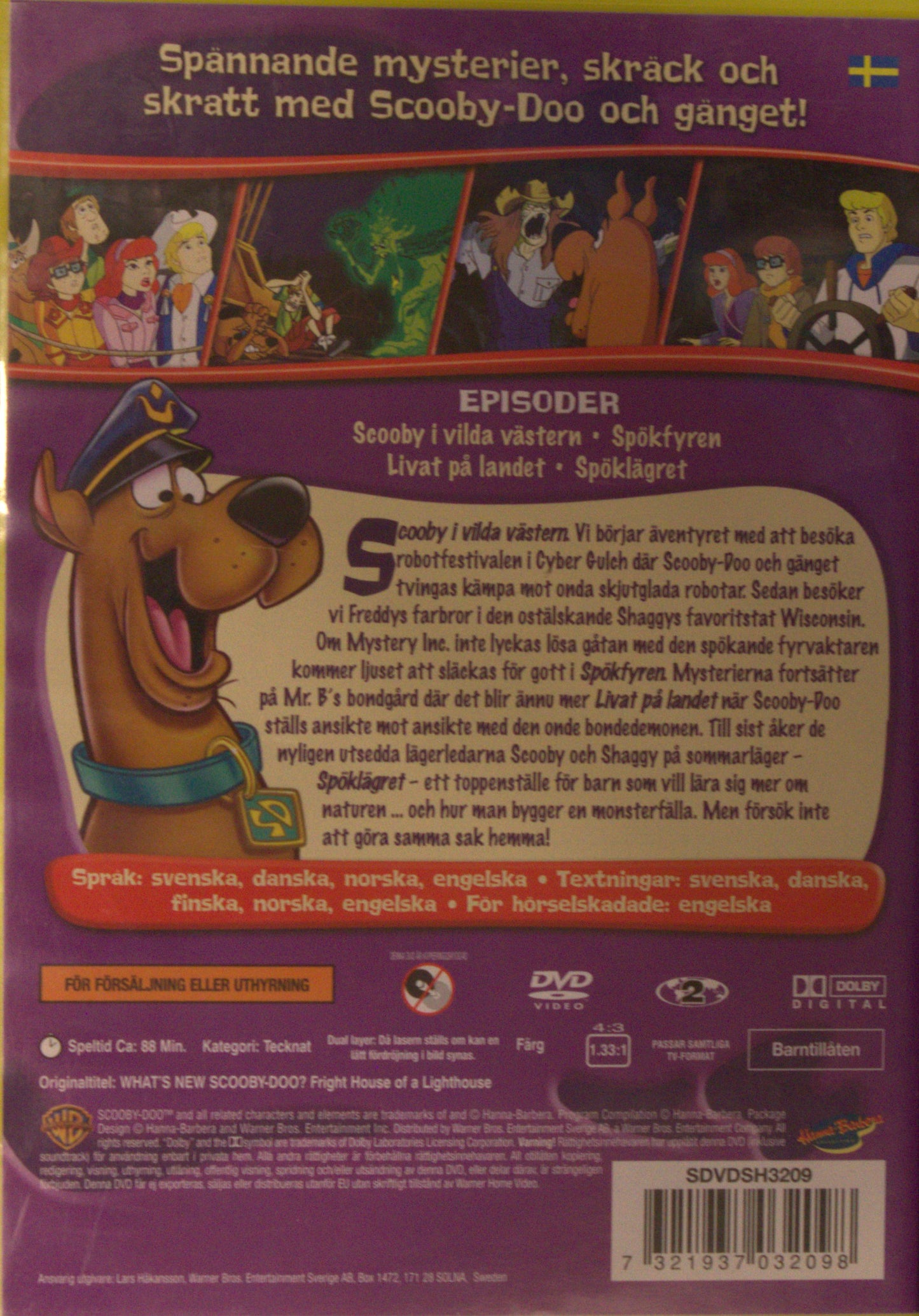 WHAT'S NEW SCOOBY-DOO?: SPÖKFYREN - 4 TV-EPISODER
