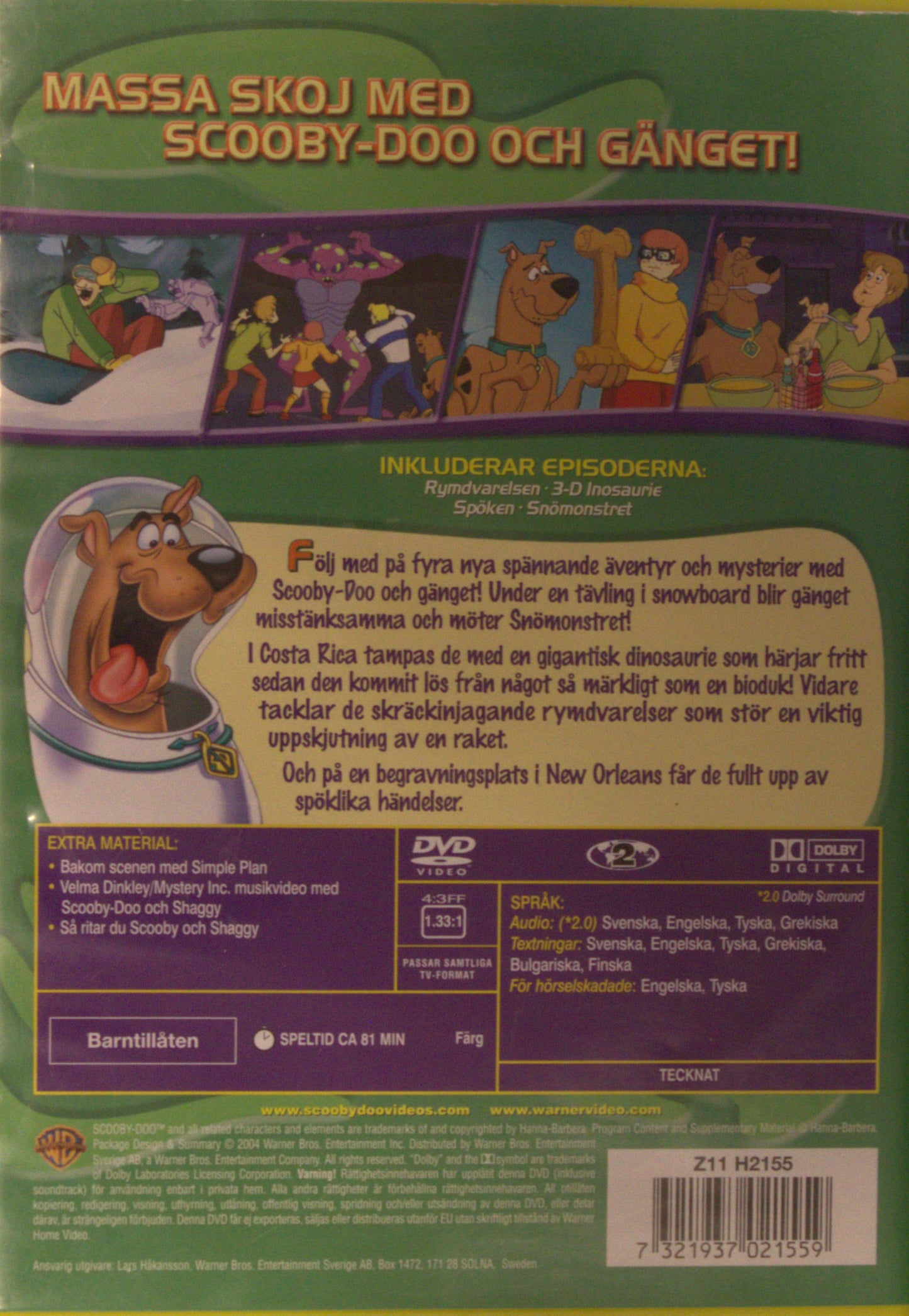 WHAT'S NEW SCOOBY-DOO? VOLYM 1 - RYMDVARELSEN