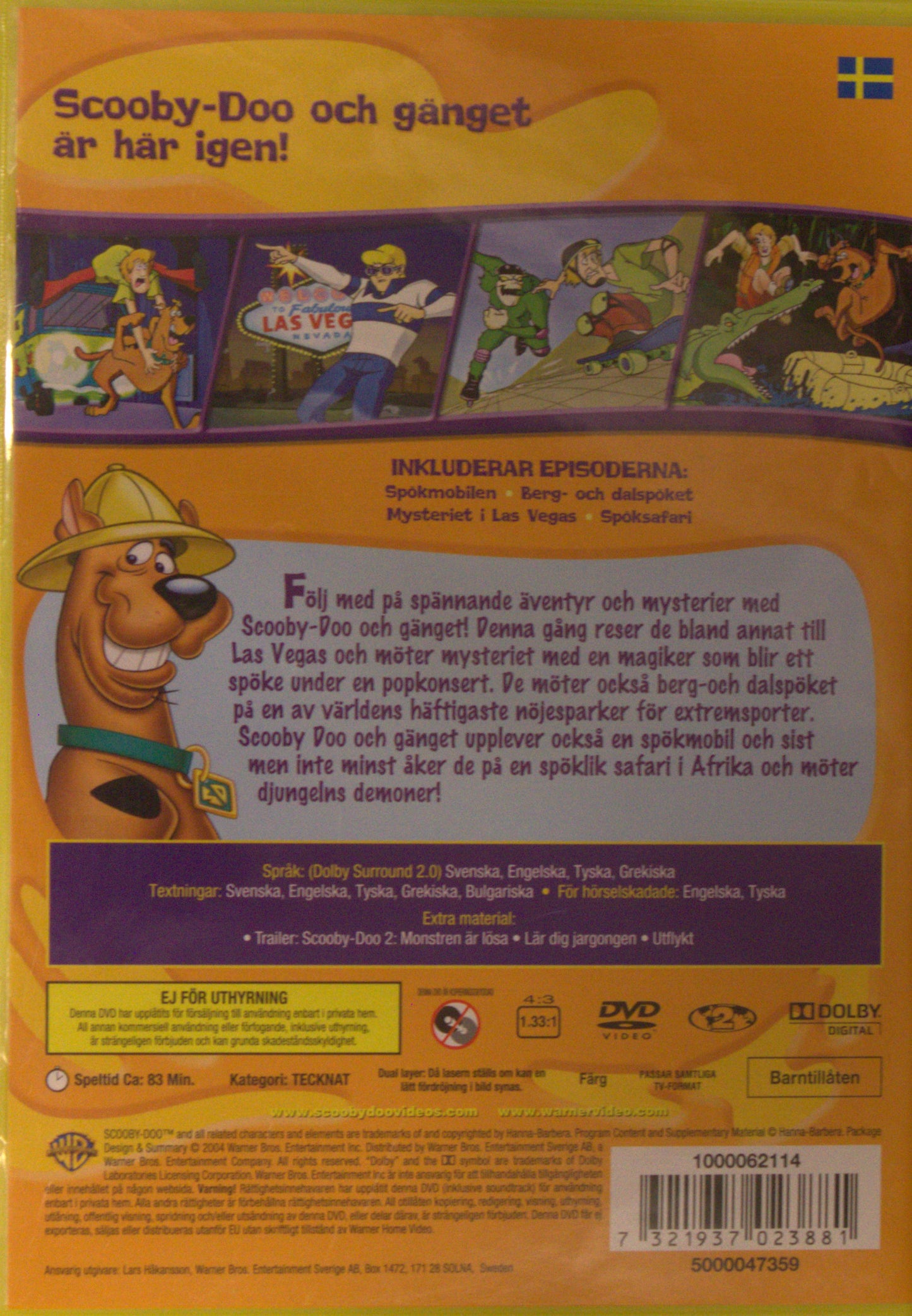 WHAT'S NEW SCOOBY-DOO? VOLYM 2 - SPÖKSAFARI