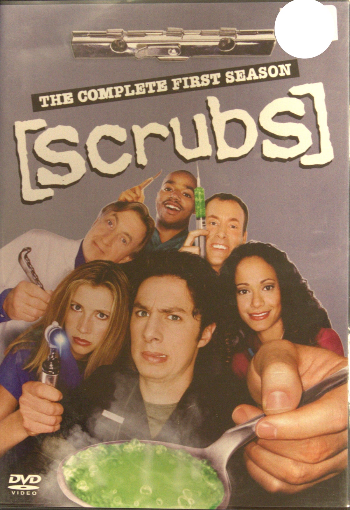 Scrubs – Första säsongen (2001) DVD – omslag
