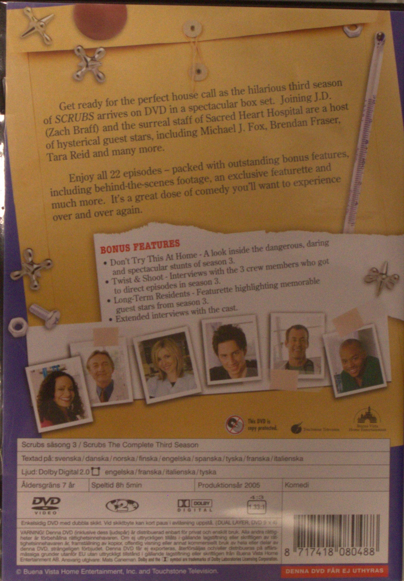 SCRUBS - THE COMPLETE THIRD SEASON