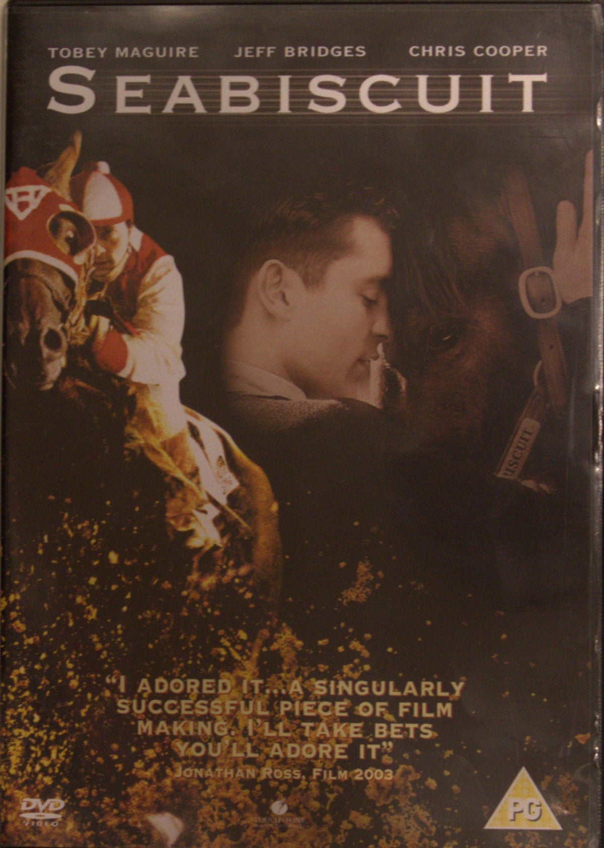 Seabiscuit (2003) DVD – omslag