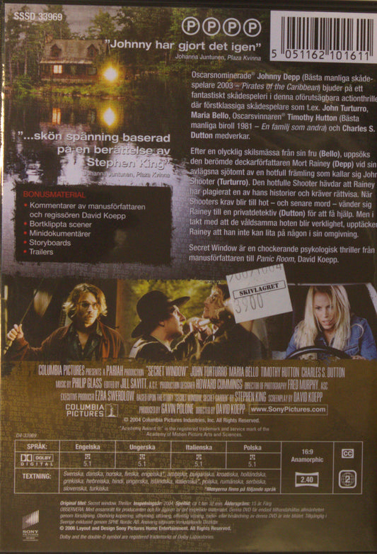 SECRET WINDOW