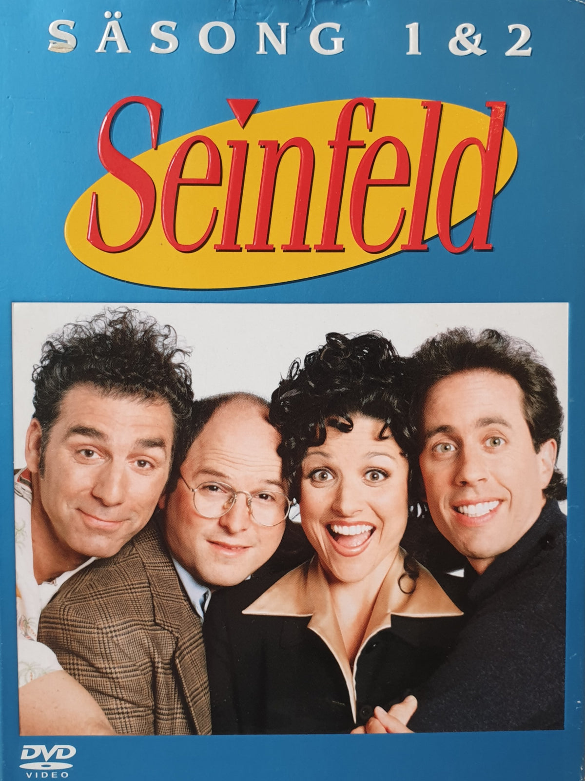 Seinfeld – Säsong 1 & 2 (1989) DVD – omslag