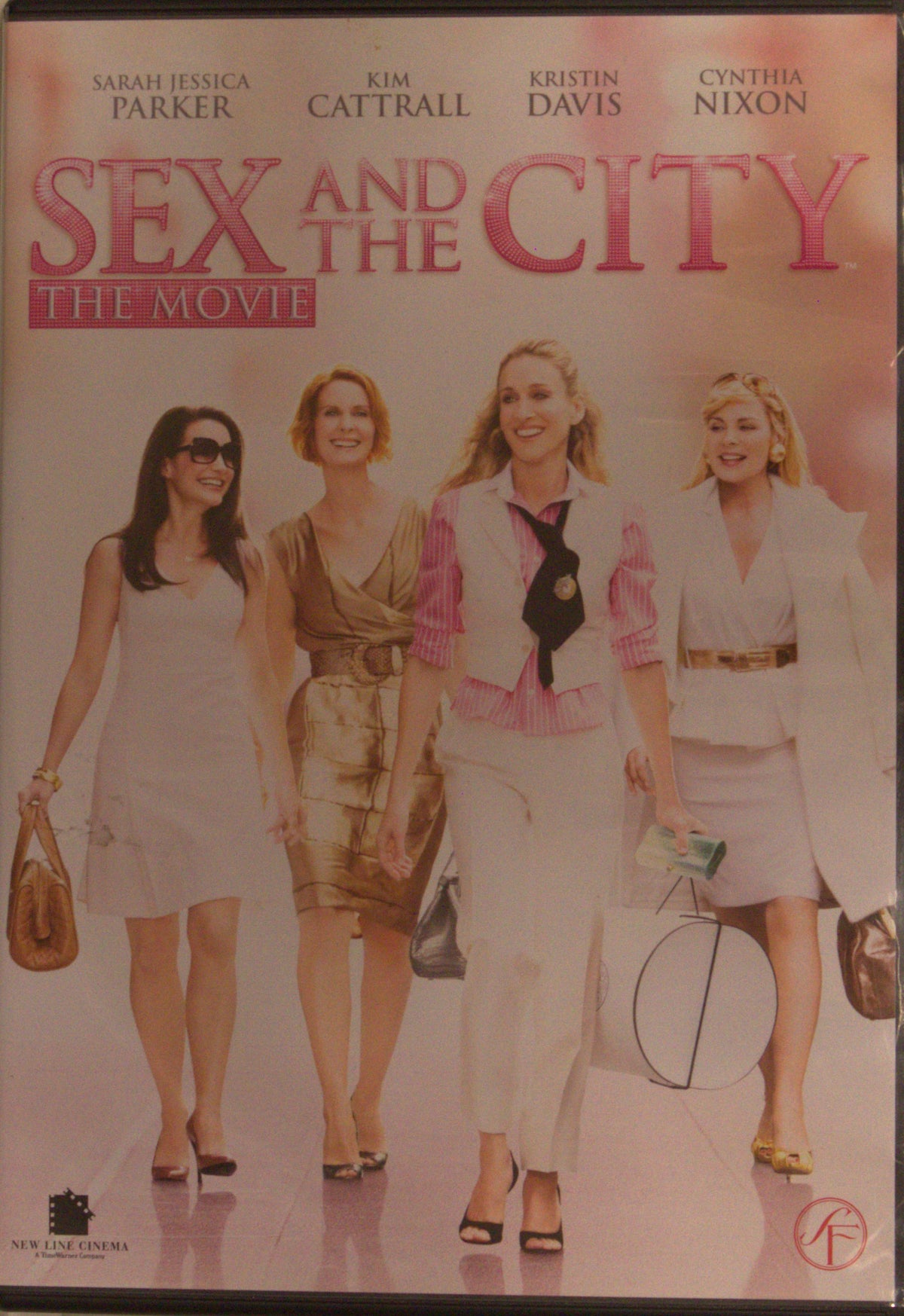 Sex and the City – The Movie (2008) DVD – omslag