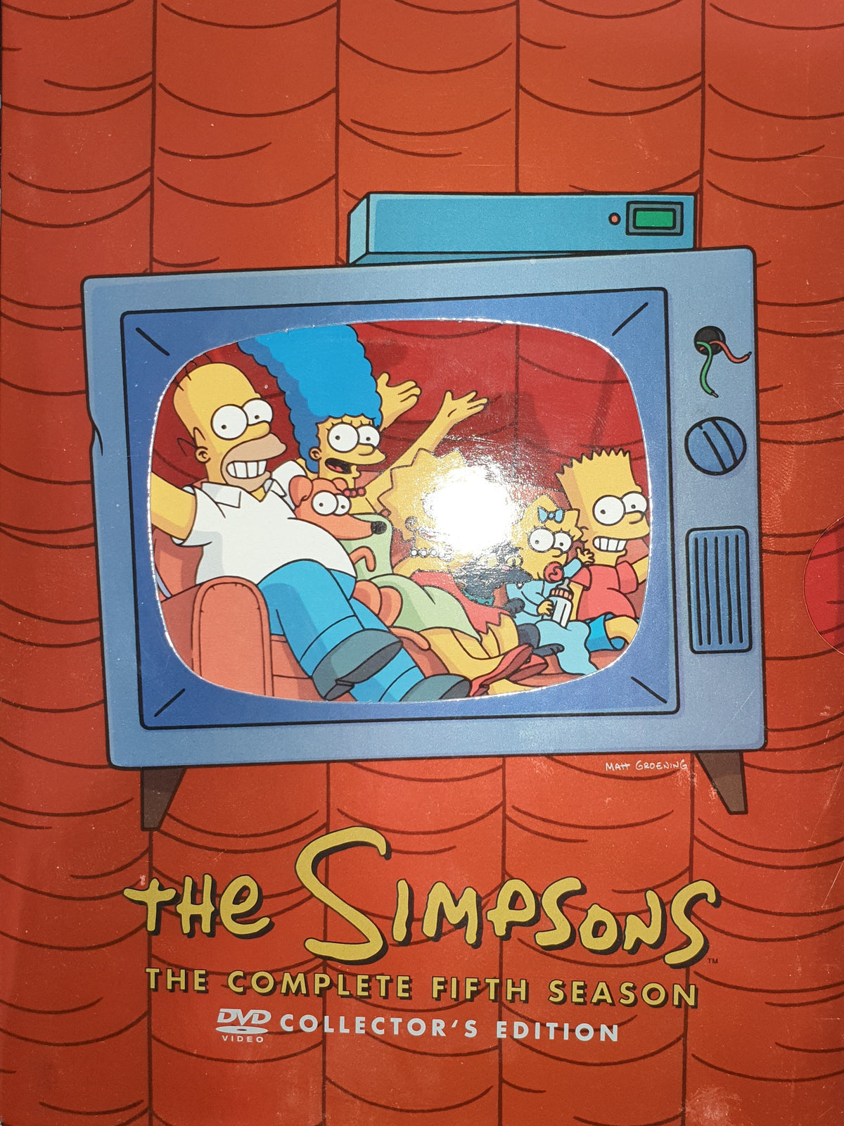 The Simpsons: The Complete Fifth Season – Collector's edition (1993) DVD – omslag