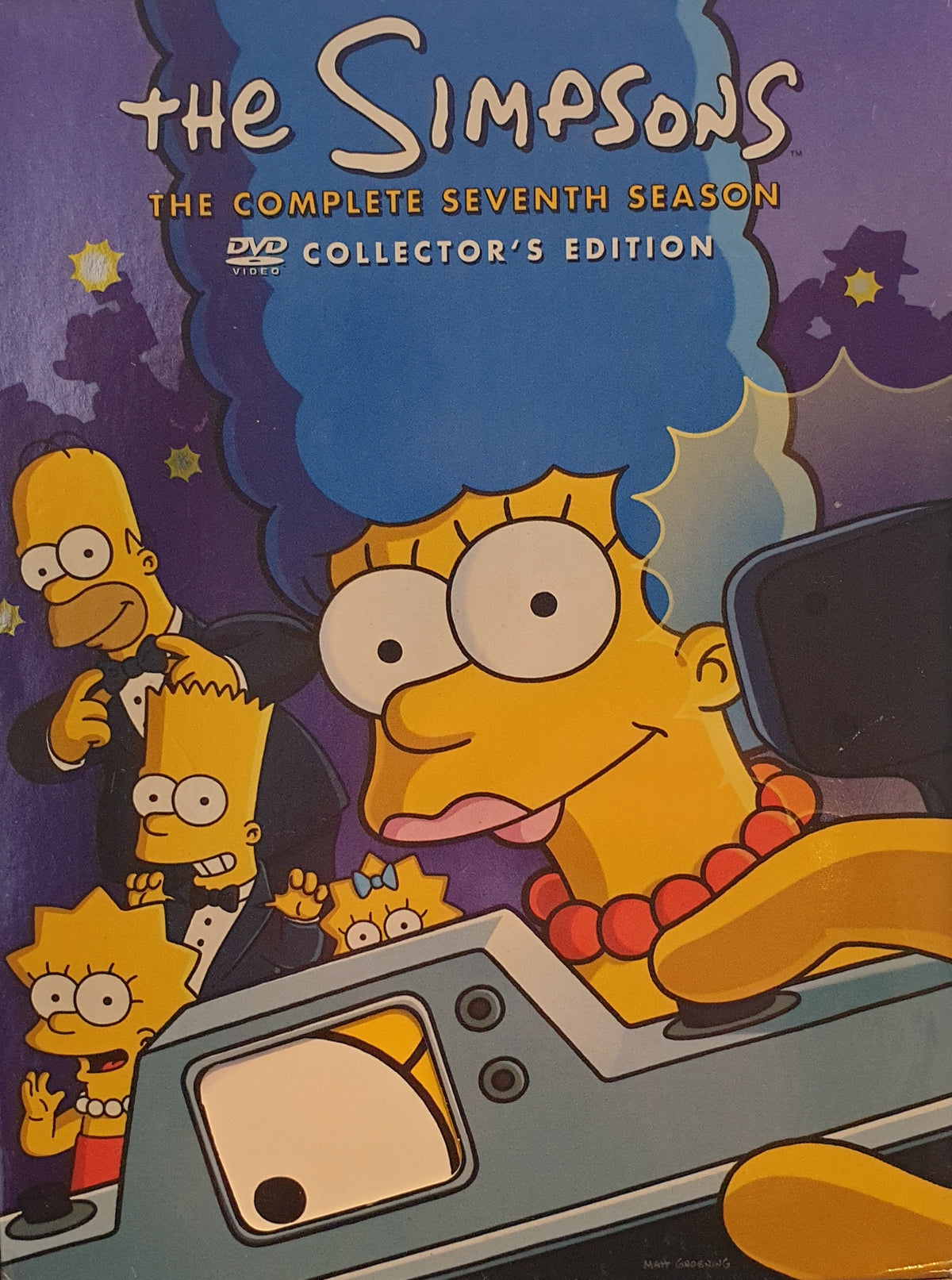 The Simpsons: The Complete Seventh Season – Collector's edition (1995) DVD – omslag