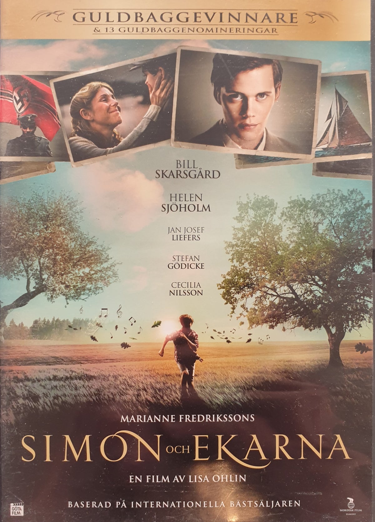 Simon och ekarna (2011) DVD – omslag