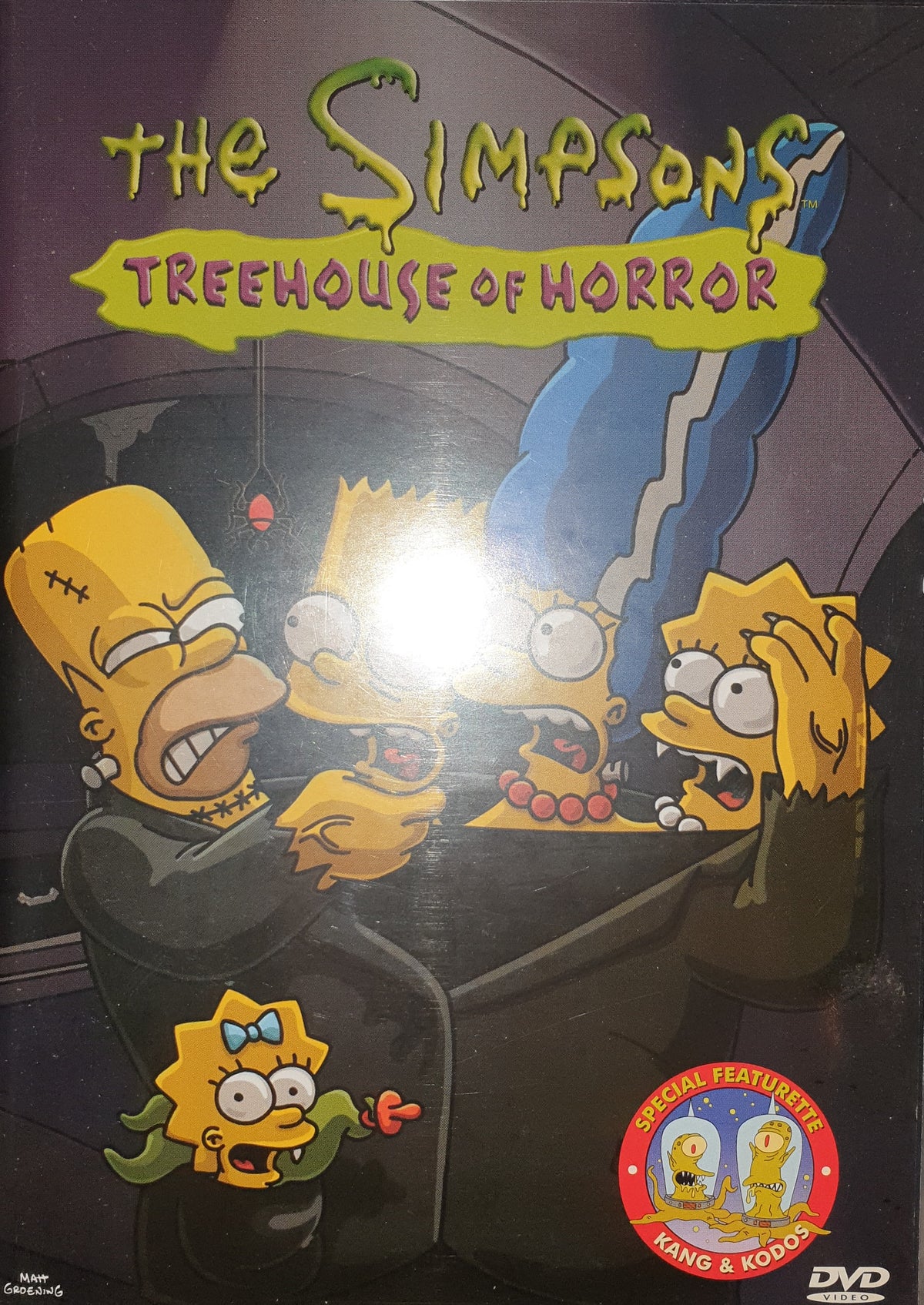 The Simpsons: Treehouse of Horror (2002) DVD – omslag