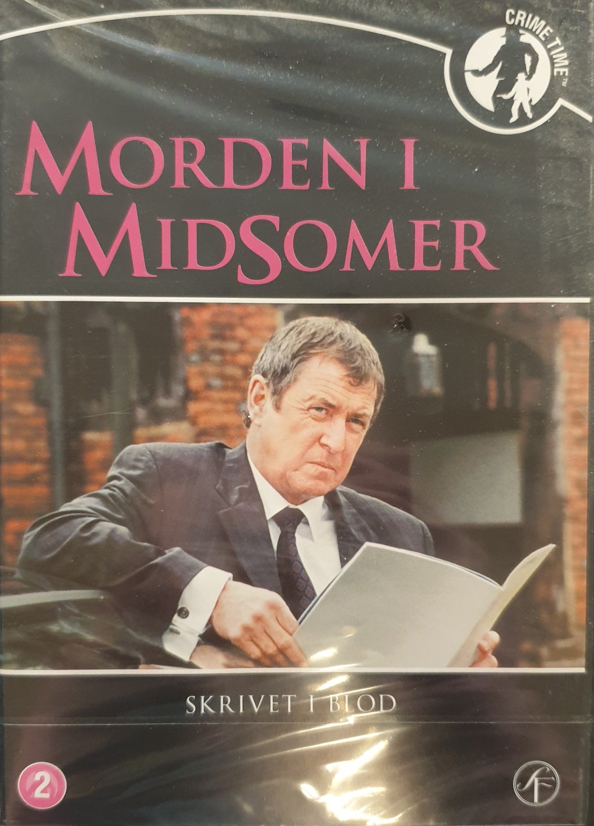 Morden i Midsomer 1:2 – Skrivet i blod / Written in Blood (1998) DVD – omslag