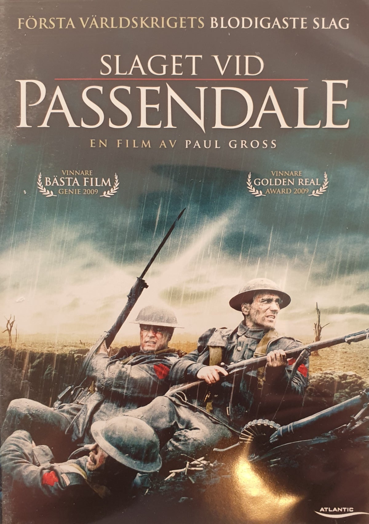 Slaget vid Passchendale / Passchendaele (2008) DVD – omslag