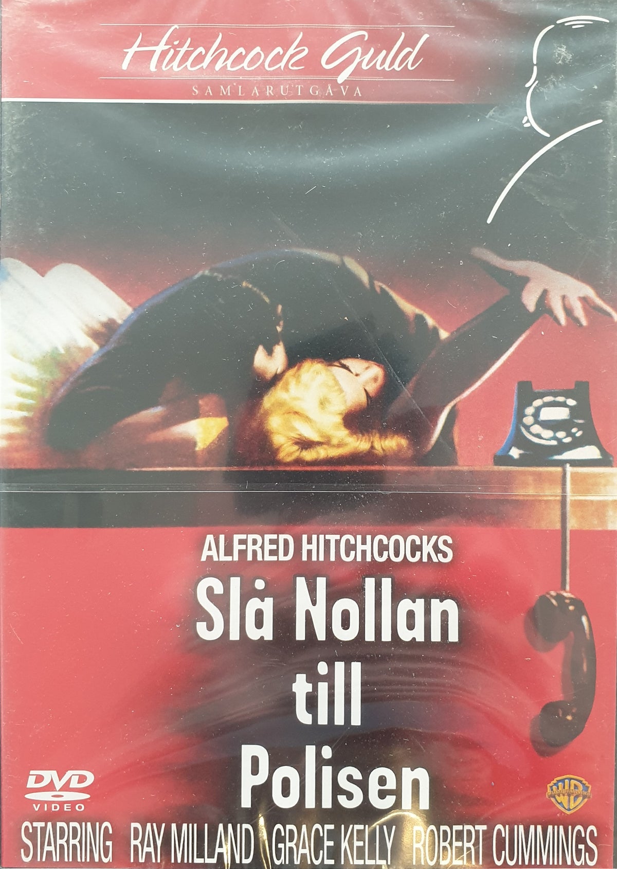 Slå nollan till polisen / Dial M for Murder (1954) DVD – omslag