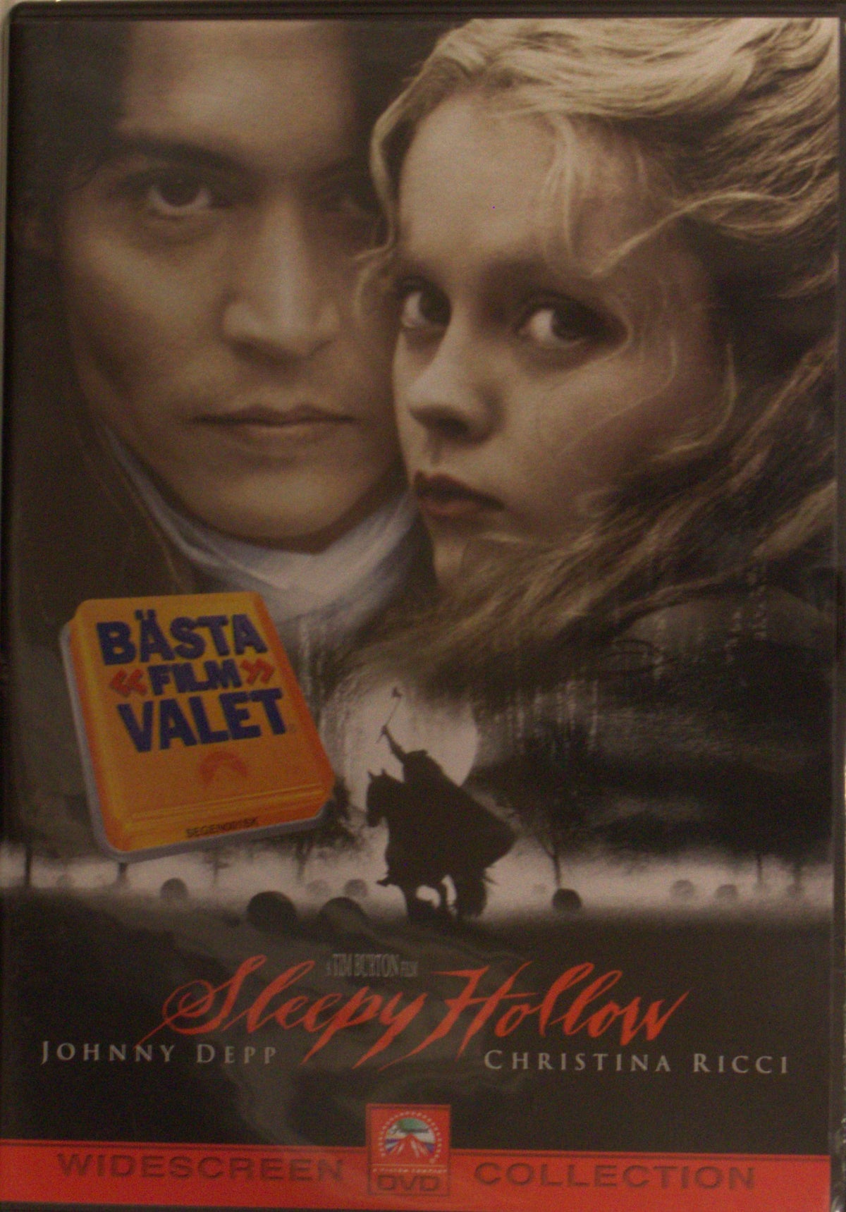 Sleepy Hollow (1999) DVD – omslag