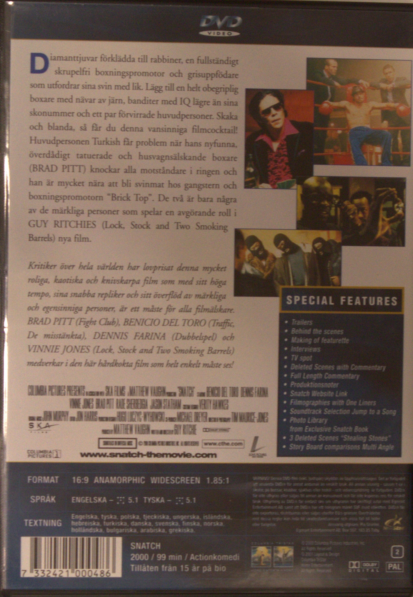 SNATCH - SPECIAL EDITION