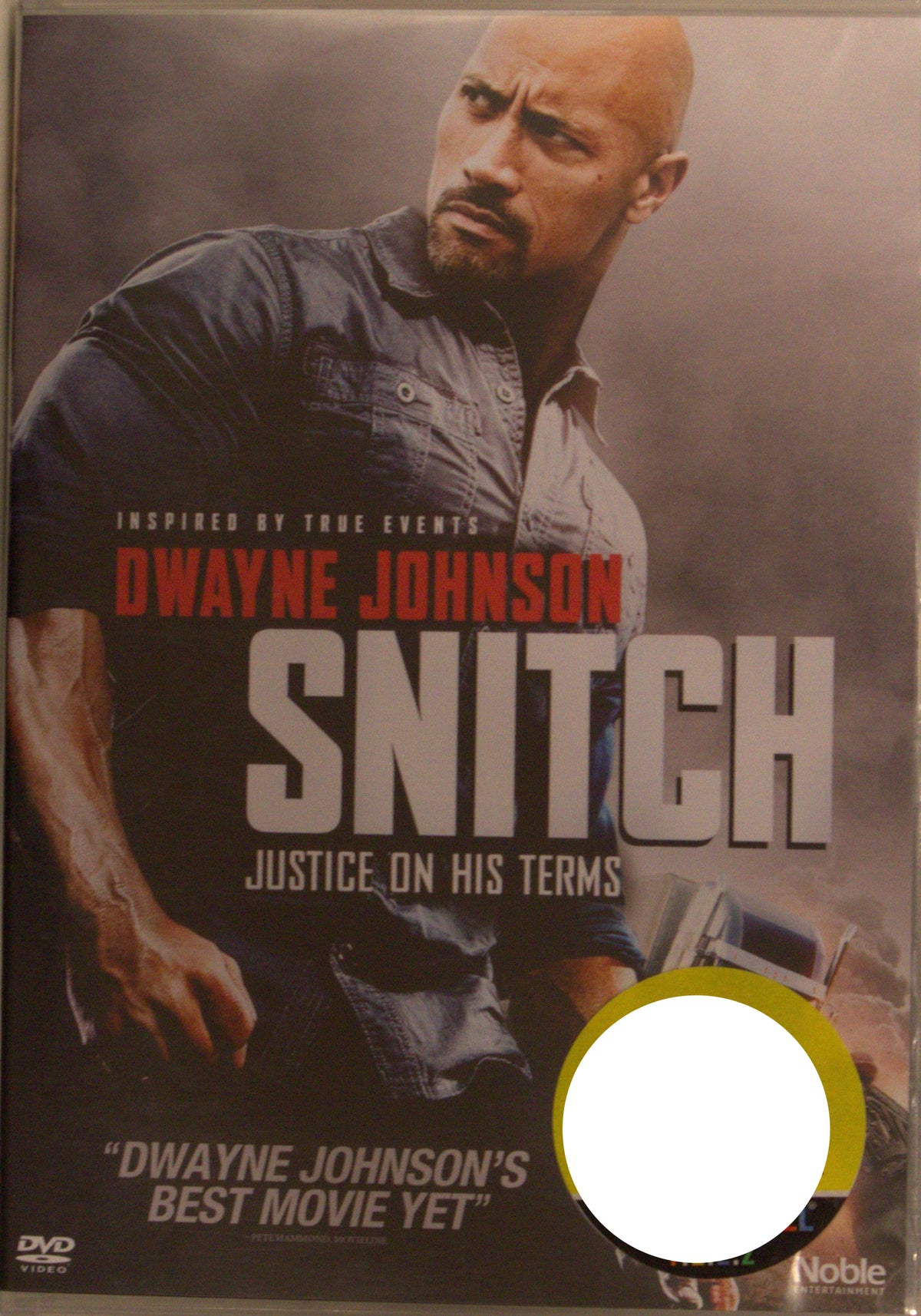 Snitch (2013) DVD – omslag