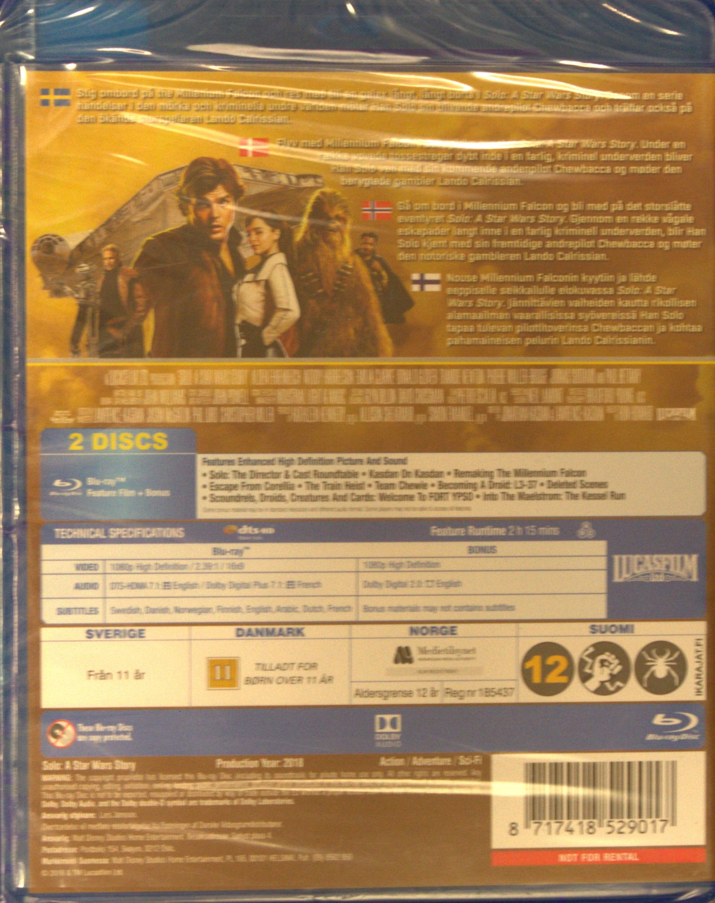 SOLO: A STAR WARS STORY