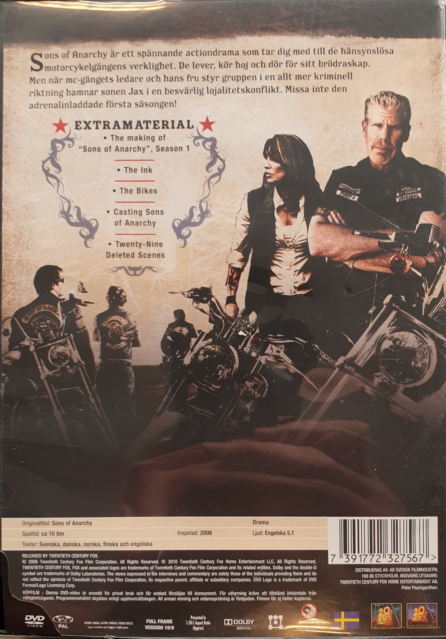 SONS OF ANARCHY - SÄSONG 1