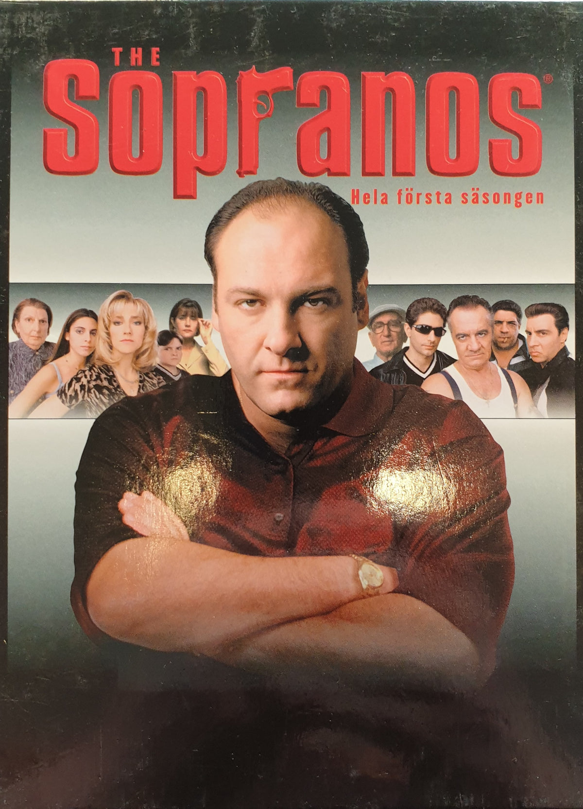 The Sopranos – Hela första säsongen (1999) DVD – omslag