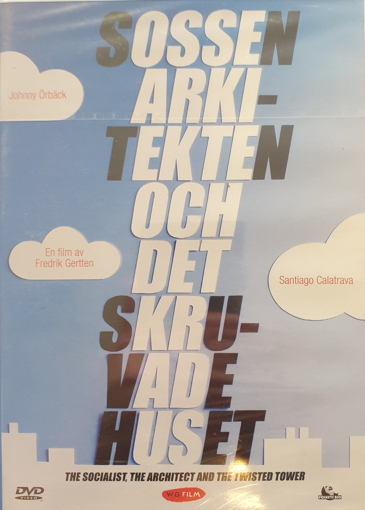 Sossen, arkitekten och det skruvade huset / The Socialist, the Architect and the Twisted Tower (2005) DVD – omslag