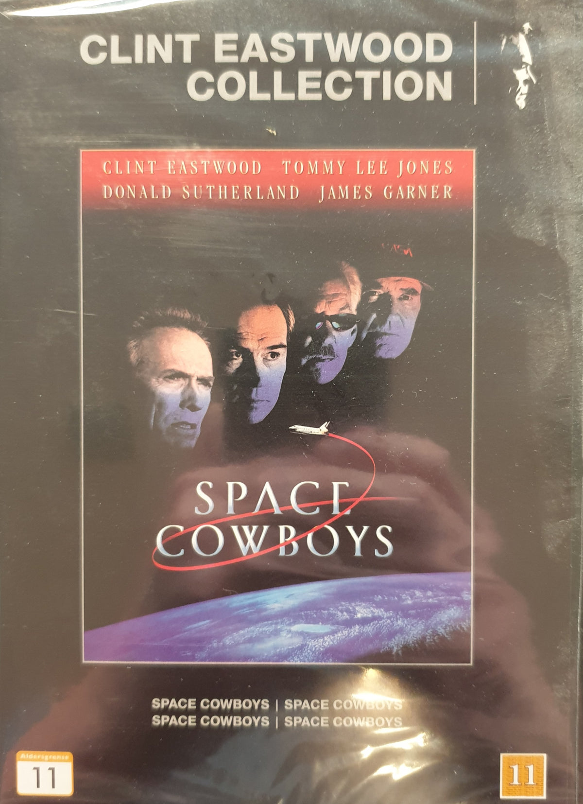 Space Cowboys (2000) DVD – omslag